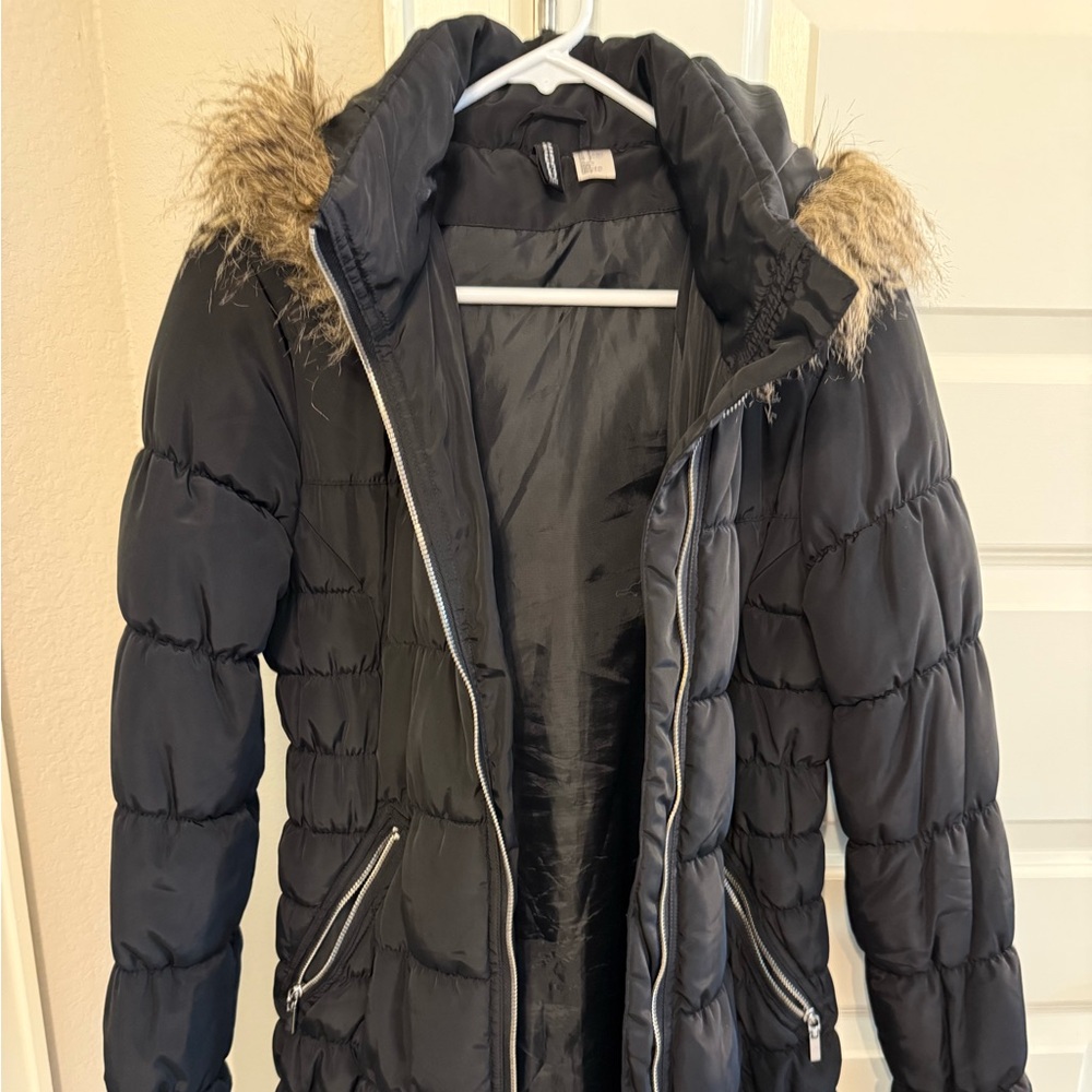 H&M Women’s Hooded Jacket Mid Length